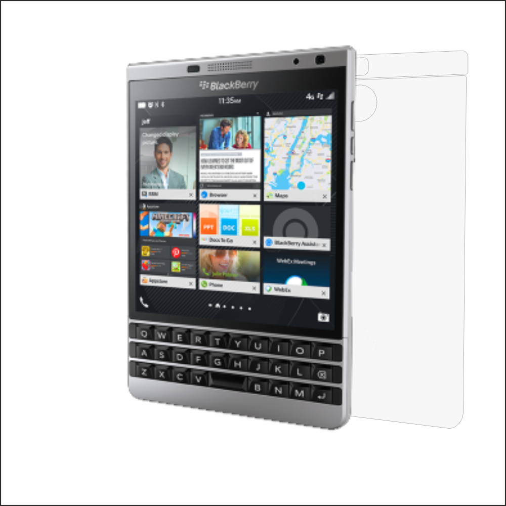 Folie de protectie Smart Protection Blackberry Classic - doar spate imagine