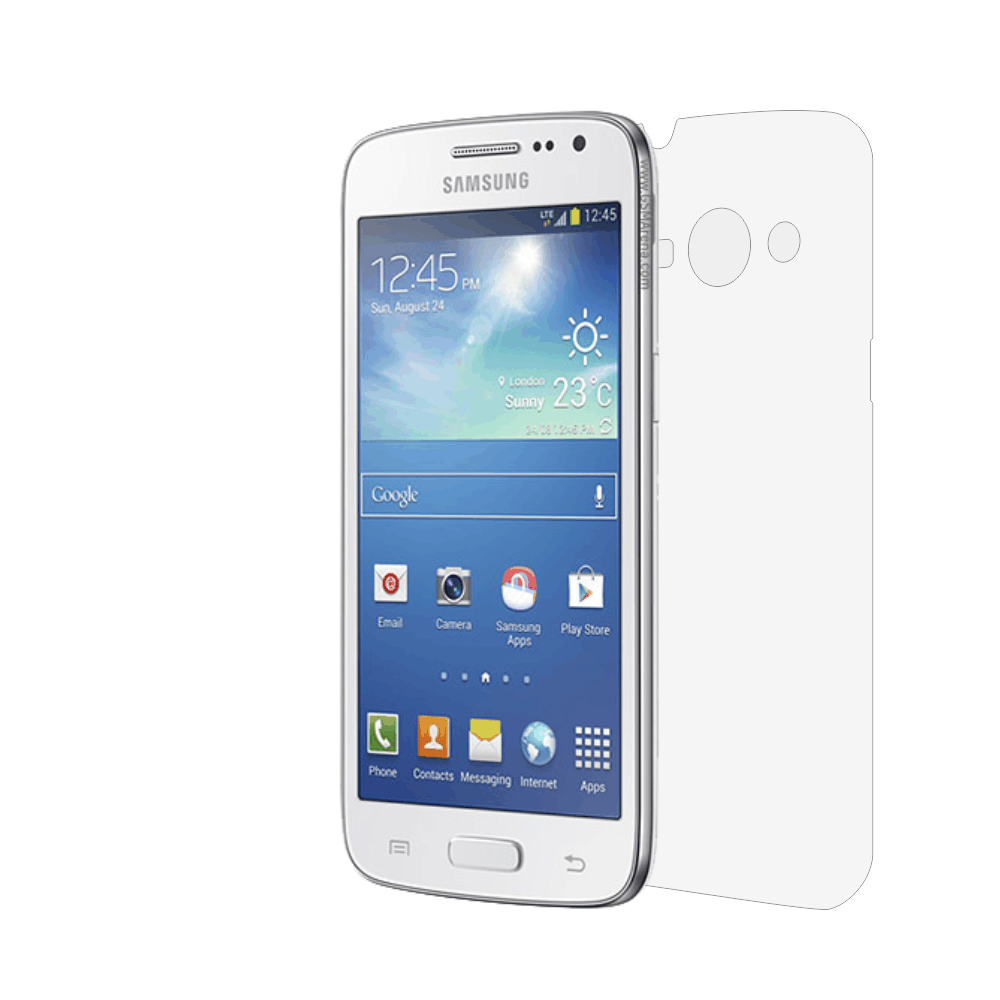 Folie de protectie Smart Protection Samsung Galaxy Core 4G - doar spate