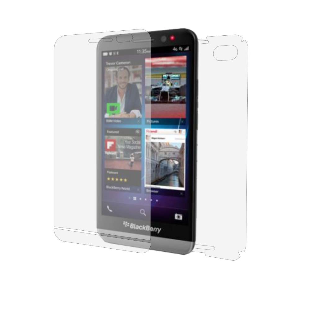 Folie de protectie Smart Protection BlackBerry Z30 - fullbody-display-si-spate imagine