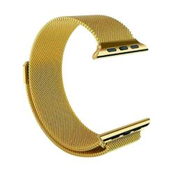 Curea metalica gold pentru Apple Watch Series 1 / 2 / 3 / 4 38mm