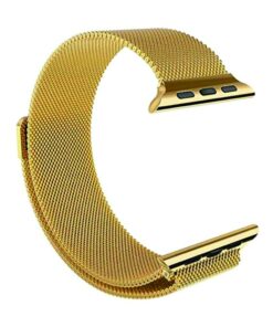 Curea metalica gold pentru Apple Watch Series 1 / 2 / 3 / 4 38mm