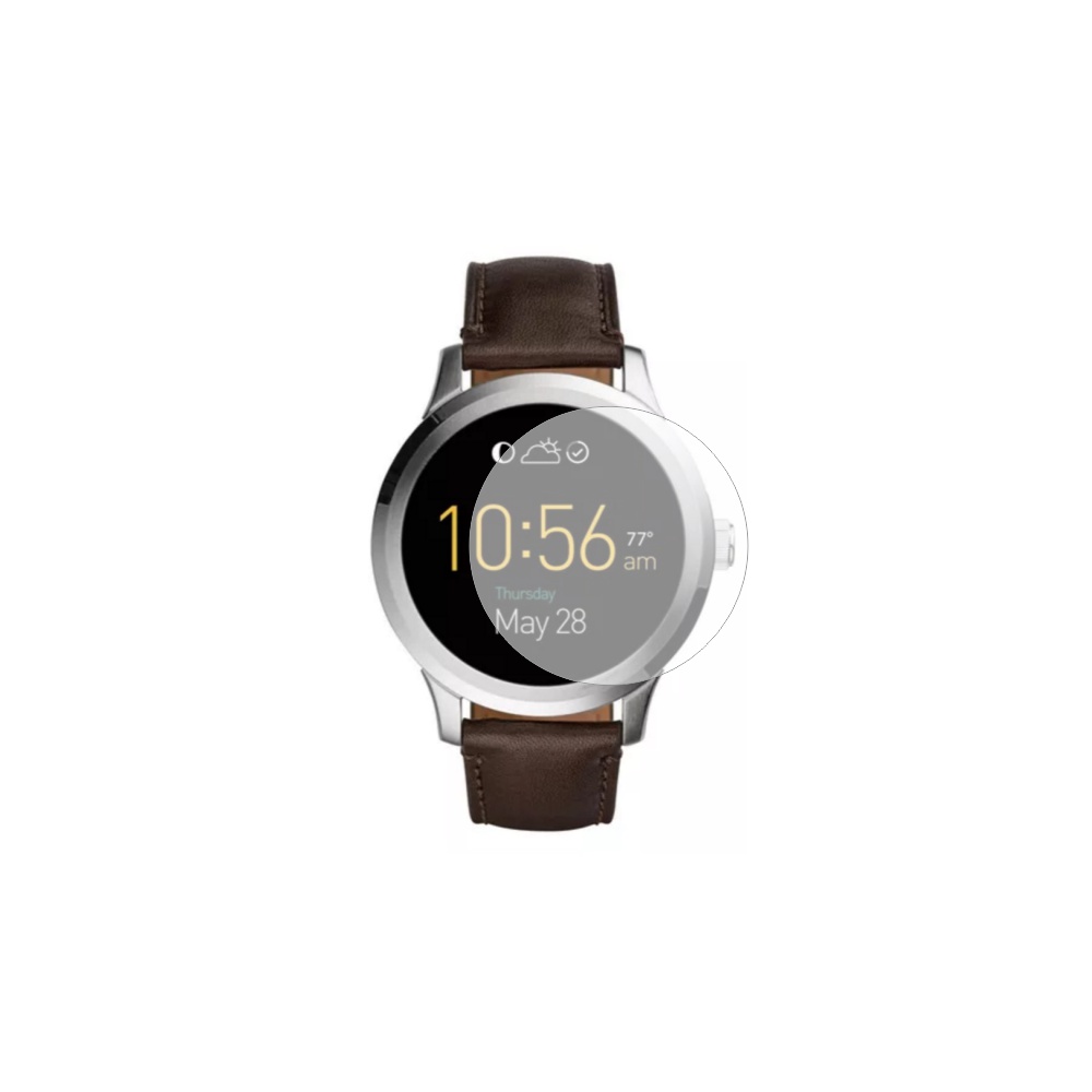 Folie de protectie Smart Protection Smartwatch Fossil Q Founder - 2buc x folie display imagine