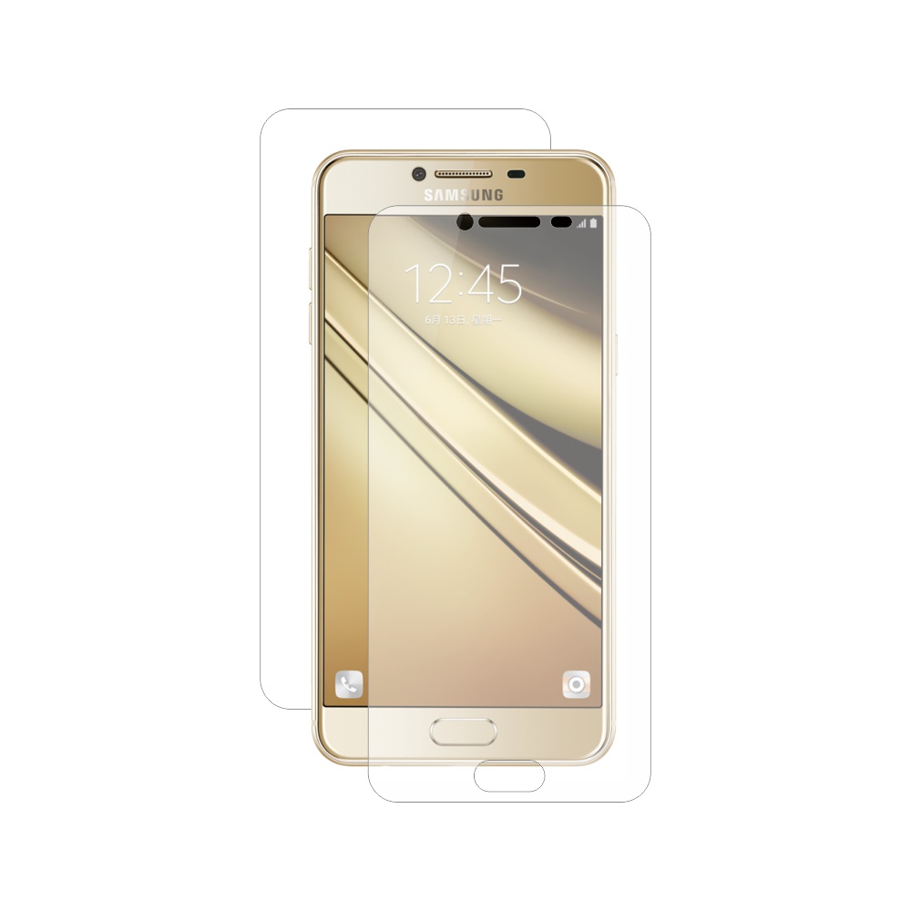 Folie de protectie Smart Protection Samsung Galaxy C7 - fullbody-display-si-spate imagine