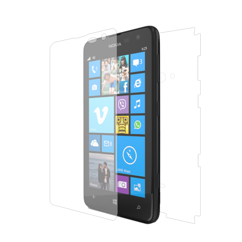 Folie de protectie Smart Protection Nokia Lumia 625 - fullbody-display-si-spate