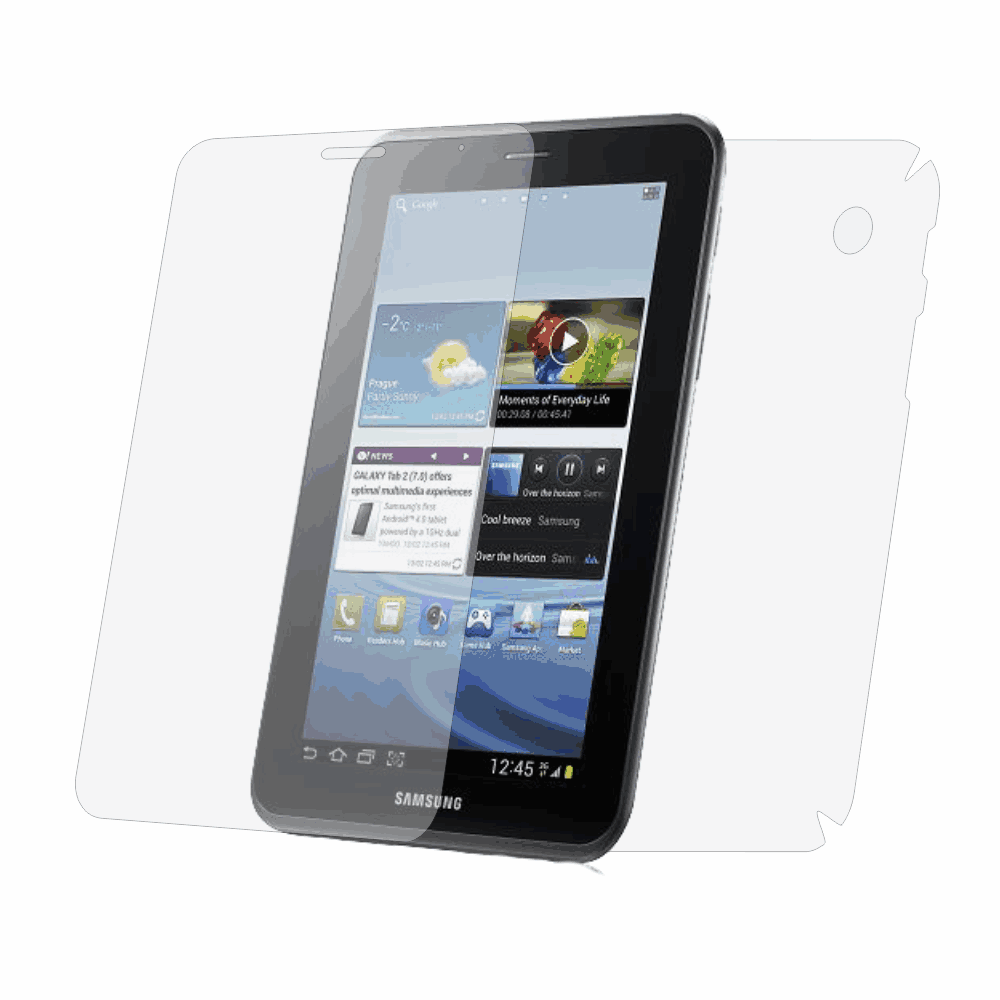 Folie de protectie Smart Protection Samsung Tab 2 7.0 P3110 - fullbody-display-si-spate imagine