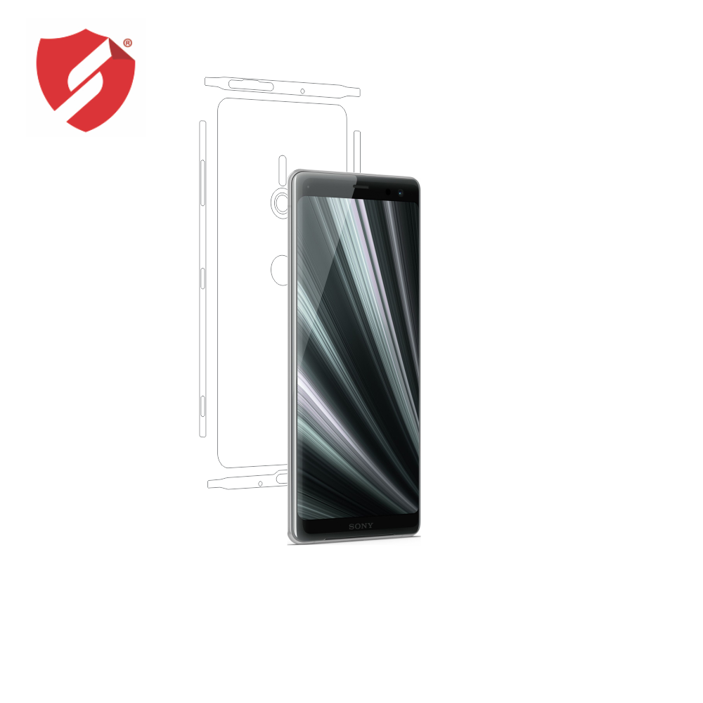 Folie de protectie Smart Protection Sony Xperia XZ3 - doar-spate+laterale