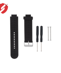 Curea neagra din silicon compatibila cu smartwatch Garmin Forerunner 230/235/630