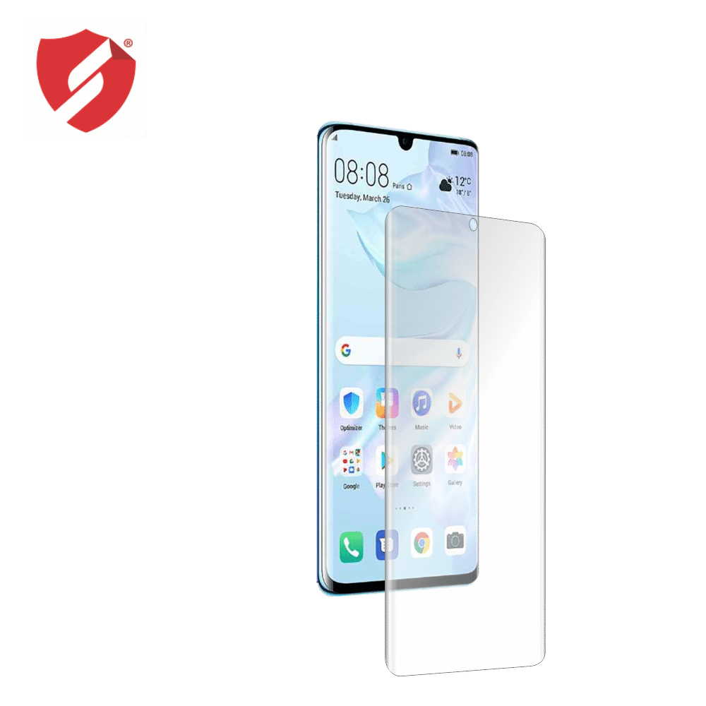 Folie de protectie Smart Protection Huawei P30 Pro compatibila cu Wallet Cover - doar-display