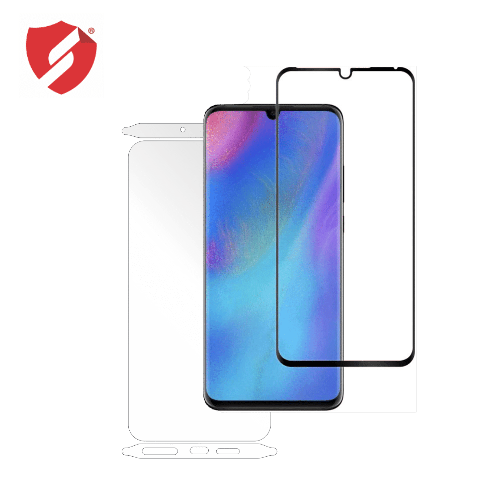 Tempered Glass - Ultra Smart Protection Huawei P30 Pro fulldisplay negru - Ultra Smart Protection Display + Clasic Smart Protection spate + laterale