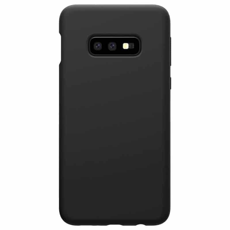 Carcasa neagra tip Silicone Cover pentru Samsung Galaxy S10e imagine