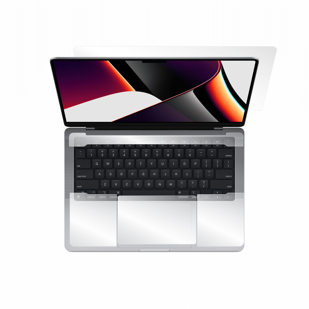 Folie AntiReflex Mata Smart Protection APPLE MacBook Pro 14 2021 – capac si zona interna Smart Protection imagine noua tecomm.ro