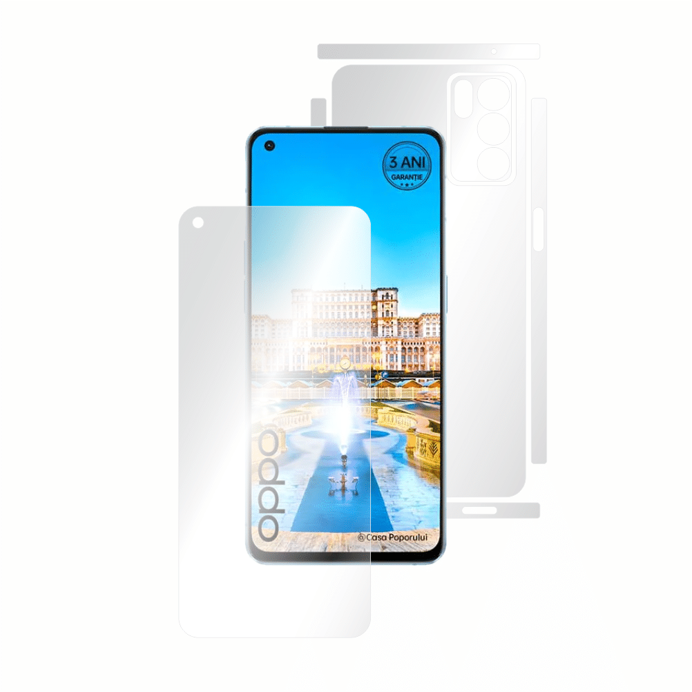 Folie de protectie Smart Protection Oppo Reno 6 5G – fullbody – display + spate + laterale Smart Protection
